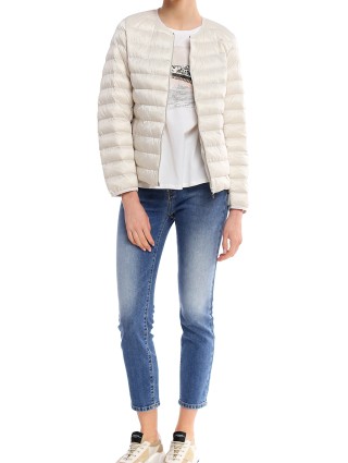 Молочная куртка WEEKEND MAX MARA: фото 3 - Invogue